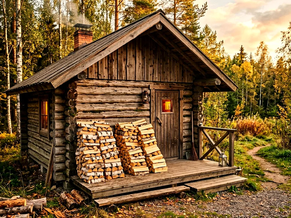 Круговая поленница holzhausen, Звенигород, переулок Ольховая, 35А